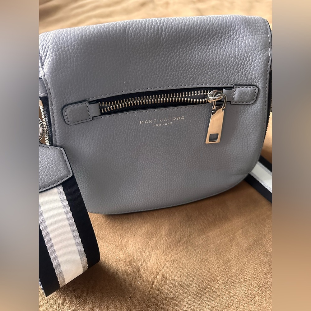 Marc Jacobs Light Gray Crossbody Bag